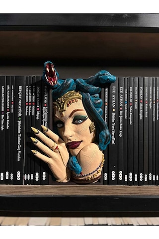 Hayatvesanat Medusa / Kitaplık Figürü / Book Nook