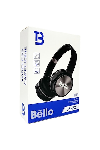 Bello LS-223 Wireless 5.3 Hifi Bluetooth Kulak Üstü Kulaklık