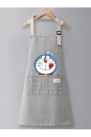 B&l Home Cepli Mutfak Önlüğü Hediyeler İle 202116387 Gri