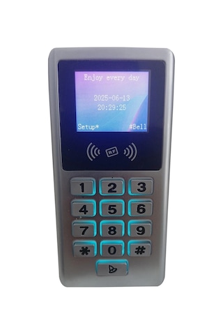 Sr-217 Em-w Tuya Wifi Kart Şifre Okuyucu Ip68 Proximity 125 Khz Metal Kasa 1 Adet