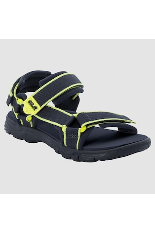 Jack Wolfskin 4040061 Seven Seas 3k Blue/lime Kadın Sandalet Mavi