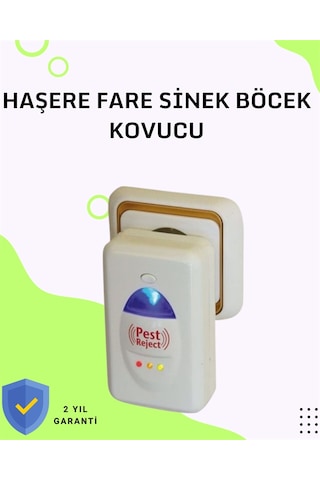 Bakım Gerektirmeyen Ultrasonik Haşere Kovucu - Uzun Ömürlü Kullanım