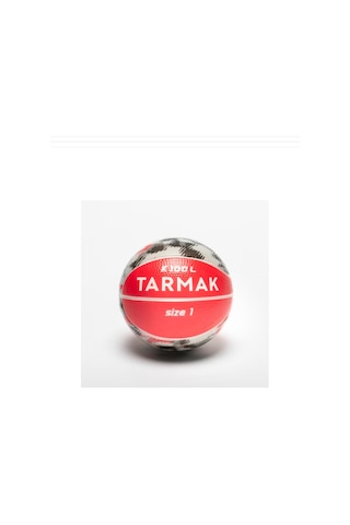 Tarmak Çocuk Basketbol Topu - 1 Numara - Kırmızı / Gri - K100 Sünger