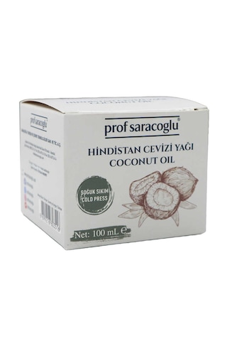 Soğuk Sıkım Hindistan Cevizi Yağı 100 Ml