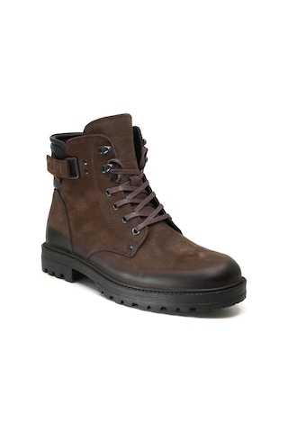 Greyder Gry 62268 Hakiki Deri Postal Erkek Bot Kahve 001
