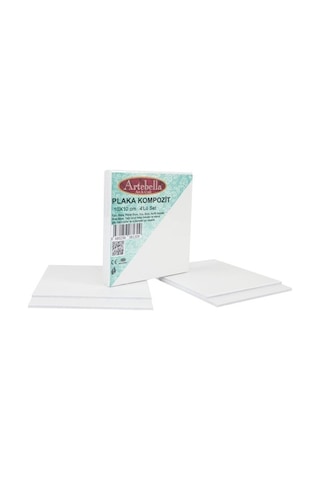 Kpt4S10X10 Artebella (Preslenmiş) Kompozit Plaka 10X10 Cm 4'Lü Se