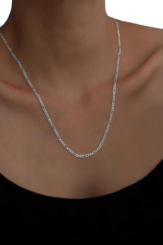Gümüş Figaro Zincir Kolye Barcode