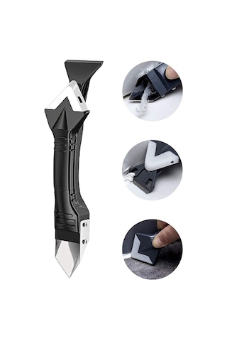 Derz Kazıyıcı 3 Ü 1 Arada Fayans Derz Silikon Kazıyıcı Sıyırıcı V