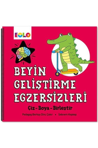 Eolo Beyin Geliştirme Egzersizleri Çiz Boya Birleştir