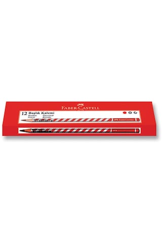 Faber-Castell Kırmızı Başlık Kalemi Yıldız 12 Adet