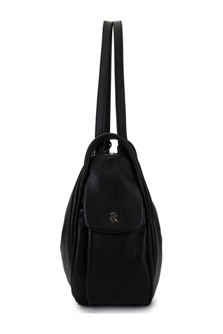 Bruno Shoes Bruno Rossi Bag Kadın Hakiki Deri Kahverengi Sırt & Omuz Çantası 1048 Mlx14g Bn Cnt Sk25-26 Caffe Kahverengi