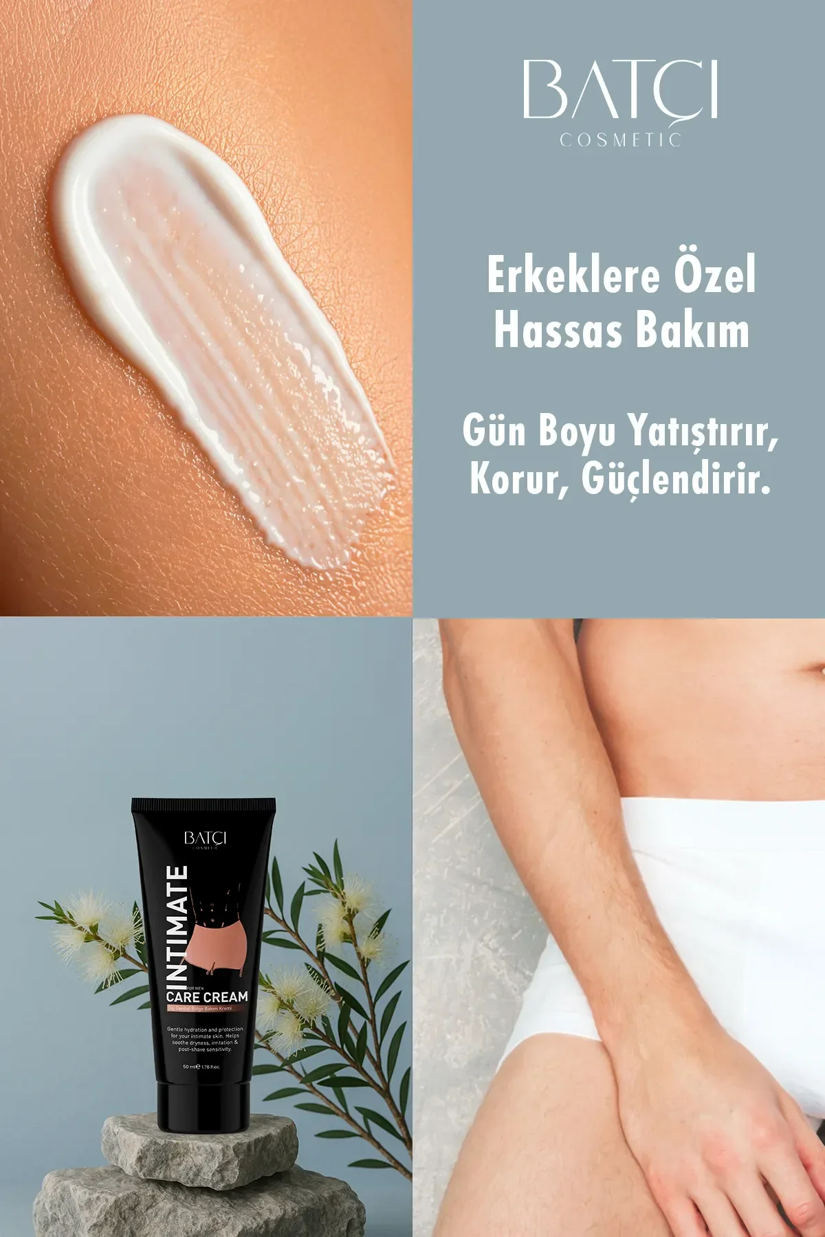 Erkekler Için Genital Bölge Ve Koku Önleyici Nioli Yağı Içerikli Krem 50 Ml