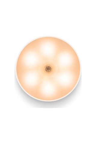 Sge Teknoloji Hareket Sensörlü Sarı Renk USB Şarjlı Led Işık Lamba