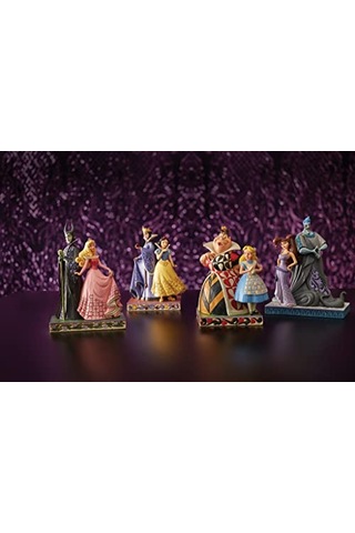 Jim Shore Disney Traditions Alice Harikalar Diyarında 'kaos Ve Merak' Figürü, Renkli, 14 X 15 X 20 Cm, 6008069 Diğer