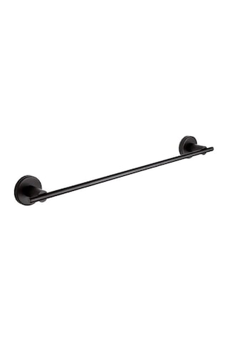 Havluluk Uzun Leo Model Mat Siyah Siyah