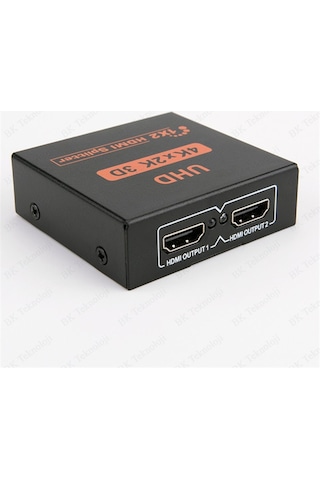 Hdmı Çoklayıcı 1 Giriş 2 Çıkış Uhd 4Kx2K 3D Hdmı Splitter