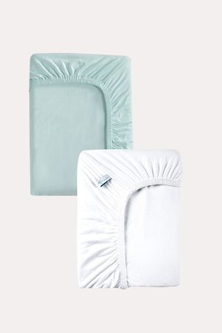 Mint - Beyaz Renk %100 Pamuk Penye Bebek Çarşafı 60x120cm - Lastikli Bebek Çarşafı 2'li Mint - Beyaz - 860728279 Mint - Beyaz Renk %100 Pamuk Penye Bebek Çarşafı 60x120cm - Lastikli Bebek Çarşafı 2'li Mint - Beyaz - 860728279