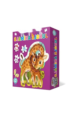 Eğlenceli Puzzle - Orman Hayvanları