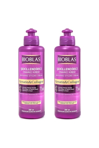 Bioblas Saç Kremi Keratin&collagen 250 Ml X 2 Adet