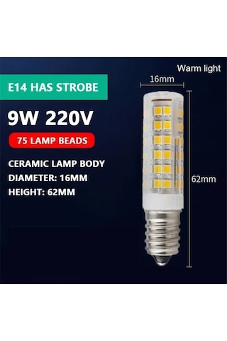 Agoodshop Sarı E14 Led Ampul 220 V G4 G9 Led Mısır Lamba Ampul Enerji Tasarruflu Led Ampul 3 W 5 W 7