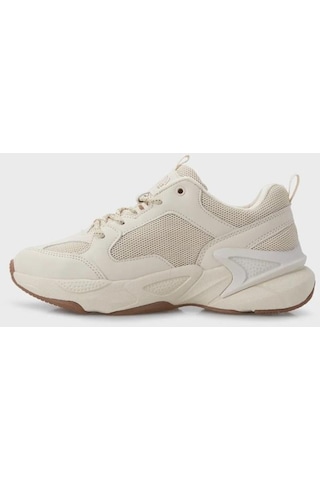 U.S. Polo Assn. Maybe Bej Kadın Günlük Sneaker 001