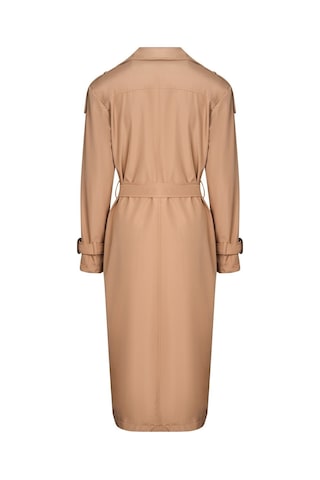 Z6737 Dewberry Bayan Trençkot-açık Camel Açık Camel