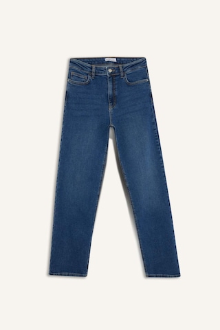 Defacto Comfort Straight Normal Bel Bilek Boy Jean Yıkamalı Pantolon F9726ax25wnnm34 Mavi-nm34
