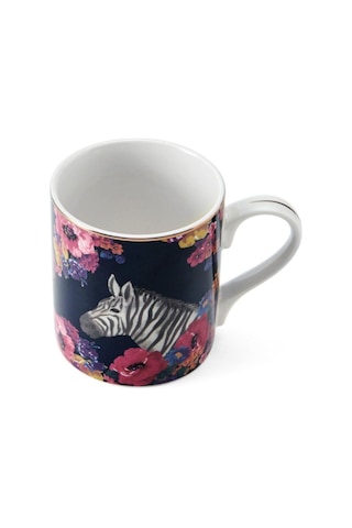 Mikasa Wild At Heart Fine China 280 Ml Kupa Zebra Çok Renkli