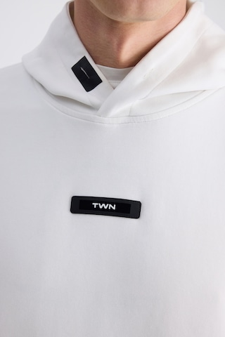 Twn Slim Fit Ekru Düz Örgü Pamuklu Sweatshirt 5ece247020042 Çok Renkli