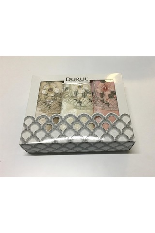 Durul Kadife Fantezi El Havlusu 3'lü (481030662)