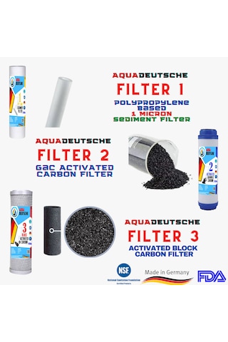 Açık Kasa 7 Filtre 14 Aşamalı Filtre Seti