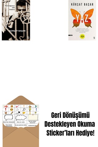 Konuştuğumuz Gibi Uzaklara + Yaz + Okuma Sticker'ları
