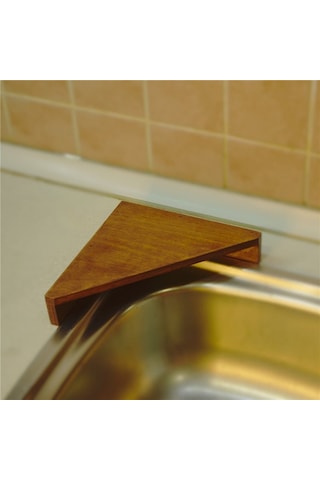 Ayaklı Üçgen Stand Suya Dayanıklı Mutfak Lavobo, Tezgah Köşe Organizer