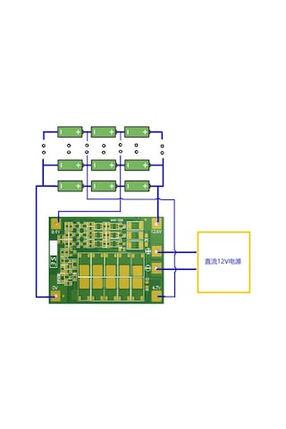 3S 60A Bms Devresi (Balanslı)