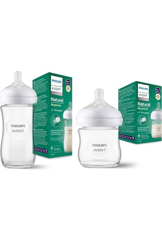 Avent Natural Response Cam Biberon Seti 120ml +0ay + 240ml +1ay