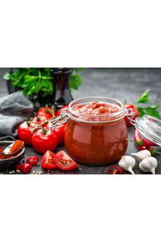 Ev Yapımı Domates ve Biber Karışık Salça 600 G