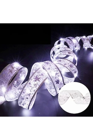 Sge Teknoloji Beyaz Işık Ağaç Süsü Ev Dekorasyon Düğün Doğum Günü Şerit Led 10 M