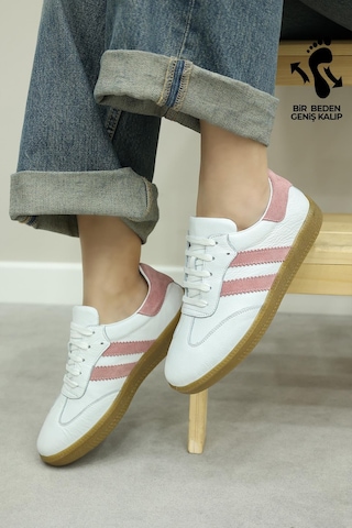 Fast Step Hakiki Deri Kadın Casual Ayakkabı 182za2324 Beyaz