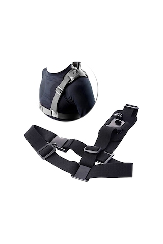 Neevoyu Gopro Hero Ve Sj4000 Kamera İçin Ayarlanabilir Omuz Kayışı - Dışarıda Spor Fotoğrafçılığı İçin Ergonomik, Konforlu Ve Derinlemesine Görüntü Çekimi Sağlar