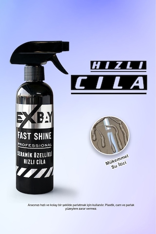 Exbay Seramik Özellikli Hızlı Cila Fast Shine 400 Ml