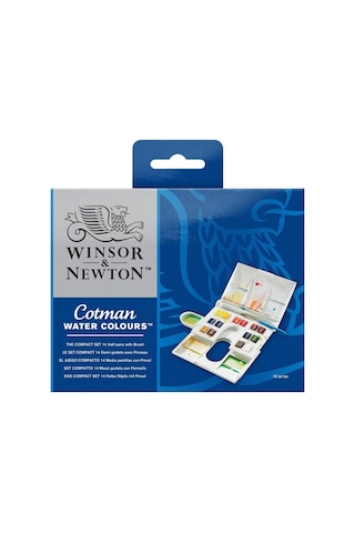Winsor & Newton Cotman 14 Renk Tablet Suluboya