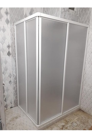 Nokta Duşakabin 130 x 70 Teknesiz Mika Duşakabin Nd405 Şeffaf