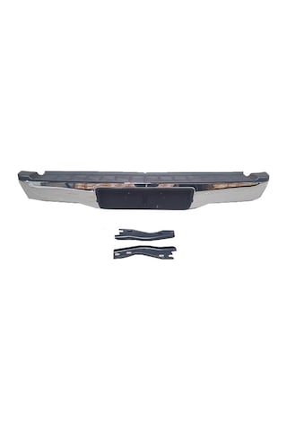 Toyota Hılux Pıck Up Vıgo 12/15 Arka Tampon Nikelajlı Plaka Takılan Tip Bağlantı Ayaklı Fpı Toyota Hılux Pıck Up Vıgo 12/15 Arka Tampon Nikelajlı Plaka Takılan Tip Bağlantı Ayaklı Fpı