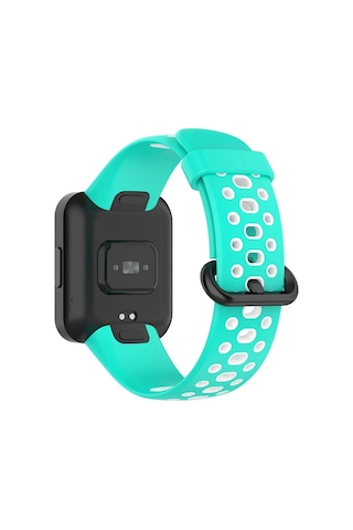 Newface Xiaomi Redmi Watch 2 Spor Delikli Kordon - Turkuaz-beyaz Açık Mor