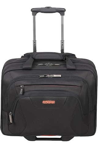 Samsonite American Tourister At Work-rollıng Tote Valiz Siyah - Turuncu