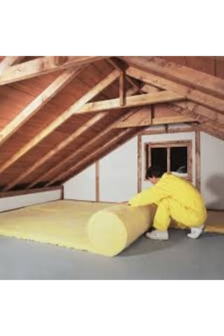 Izocam Camyünü 10 Cm.Çati Şiltesi 120 X 800 Cm [ 9,60 M2/Rulo ]