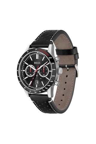 Hugo Boss HB1513920 Deri Siyah 44 mm Erkek Kol Saati