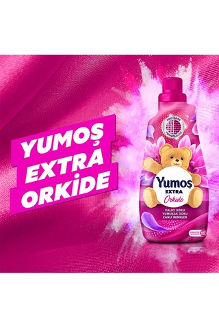 Yumoş Extra Konsantre Çamaşır Yumuşatıcısı Orkide 3 x 1440 ML