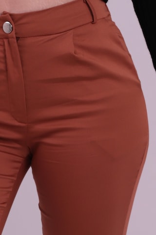 Armonika Kadın Taba Beli Lastikli Paçası Katlamalı Pantolon Arm-26k136042