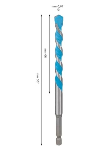 Çok Amaçlı Delme Ucu - 10x150 Mm, Beton, Ahşap, Plastik Ve Çelik İçin